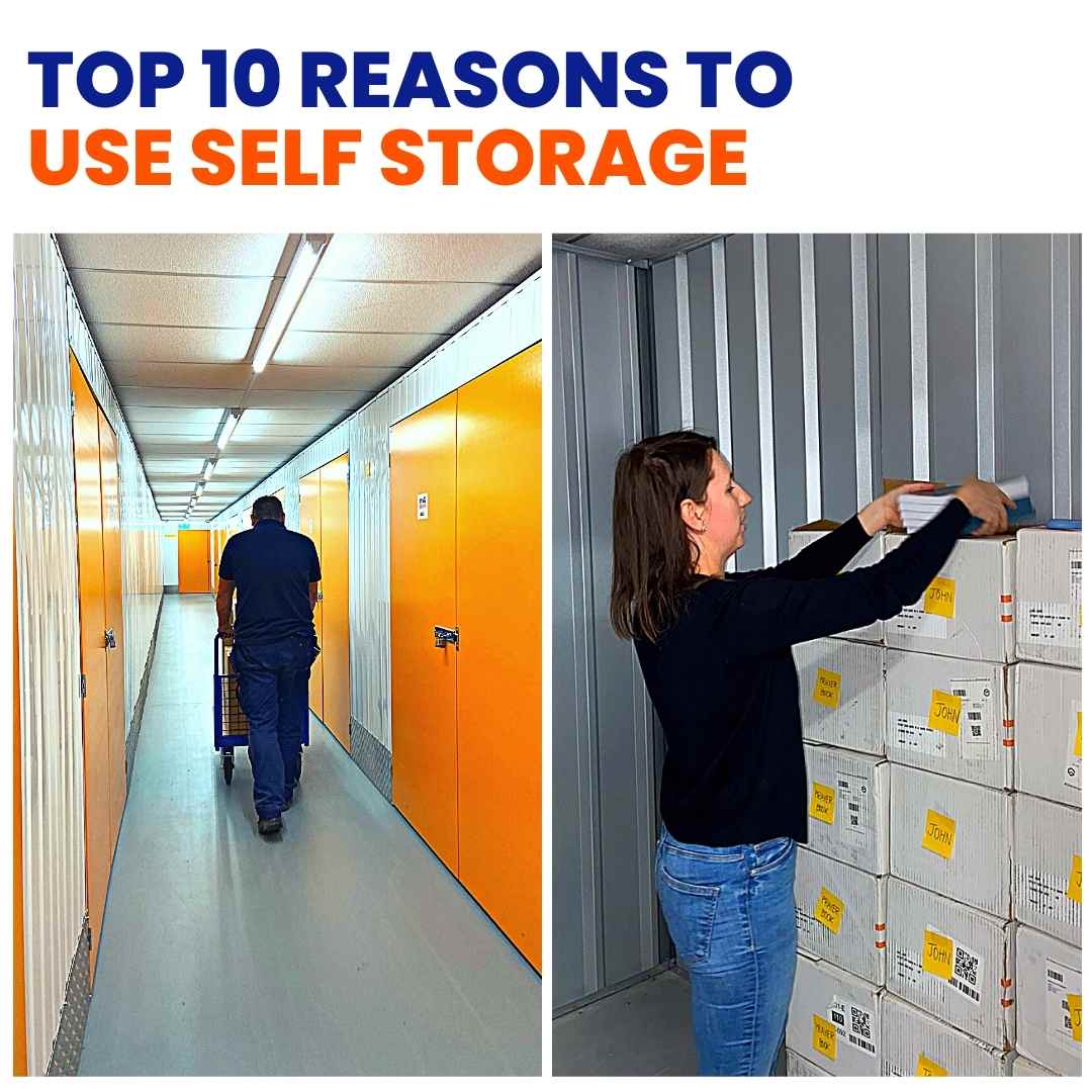 Top 10 Reasons to use Self Storage
