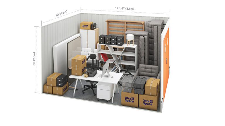 125 ft² Unit​ Indoor Storage Belfast Self Storage NI