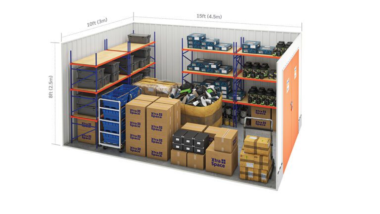 150 ft² Unit​ Indoor Storage Belfast Self Storage NI