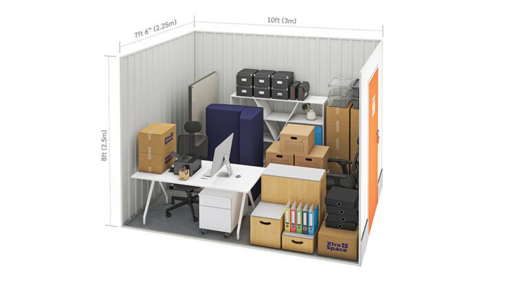 75 ft² Unit​ Indoor Storage Belfast Self Storage NI